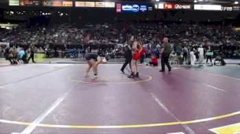 120 lbs Cons. Round 4 - Avrey Robinson, LaGrande vs Jaslynn Bribiezca, American Falls