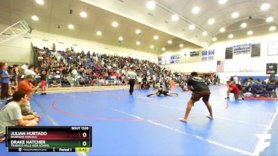 113 lbs Cons. Round 3 - Julian Hurtado, Riverside Rascals vs Drake Hatcher, Trabuco Hills High School