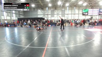 U17 Women - 53 lbs Champ. Round 2 - Samantha Cornejo, CA vs Ysabelle Ocampo, IN