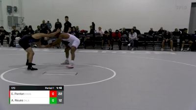 170 lbs Round 4 (6 Team) - Andre Reyes, Oklahoma Black Ops vs Elijah Penton, Kansas Marshals