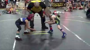 44 lbs Round 2 (6 Team) - Camila Ramirez, ARES Black vs Beau Russell, Funky Fire