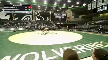 197 lbs Round 1 - Shepard Stephens, Unattached vs Christian Slack, UVU-Unattached