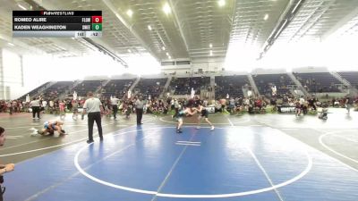 120 lbs Consi Of 8 #2 - Romeo Alire, Flowing Wells vs Kaden Weaghington, Sweetland Misfits