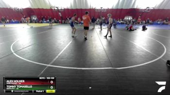 155-159 lbs Round 2 - Alex Holmer, Park Rapids vs Tommy Tomasello, Bartlett