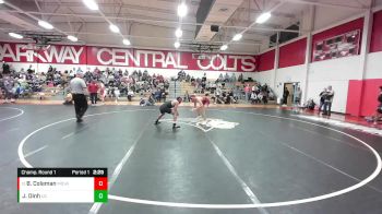 141 lbs Champ. Round 1 - Bradley Coleman, Missouri Valley vs Jared Dinh, Cumberland (Tenn.)