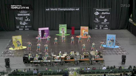 Temple City HS "Temple City CA" at 2025 WGI Percussion/Winds World Championships