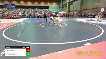 108 lbs Consi Of 8 #1 - Landyn Fincher, Eastern Oregon Elite vs Alex Herburger, Steel City Reloaded