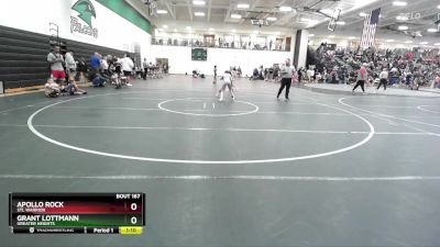 75 lbs Quarterfinal - Grant Lottmann, Greater Heights vs Apollo Rock, STL Warrior