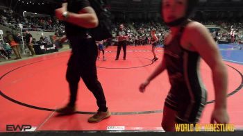 64 lbs Round Of 32 - Ty McMath, Team Barracuda vs Phoenix Wright, Caney Valley Wrestling