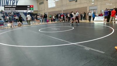 101-110 lbs Round 3 - Anthony Diaz, Unattached vs Kevin Ramos, Hillsboro Mat Club