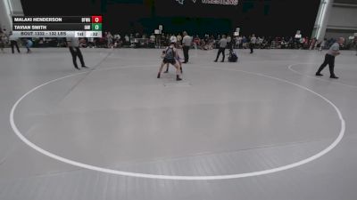 132 lbs Cons. Rd Of 64 - Tavian Smith, Immortal Athletics WC vs Malaki Henderson, Black Fox Wrestling Academy