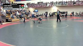 144 lbs Semifinal - Cody Rinard, Sandy vs Leyton Adams, Hood River Valley