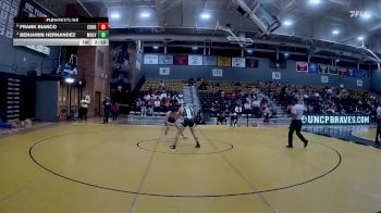 141 lbs 5th Place Match - Frank Bianco, Coker vs Benjamin Hernandez, Mount Olive