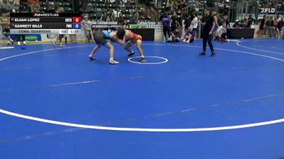 138 lbs Cons. Quarters - Elijah Lopez, Ubasa Trained vs Garrett Bills, Powerhouse Wrestling Club