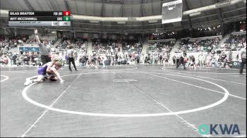 100 lbs Round Of 16 - Silas Bratten, Jacket Wrestling Club vs Jett McConnell, Chickasha Youth Wrestling