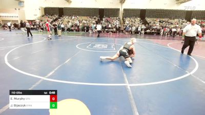 110-I2 lbs Semifinal - Ethan Murphy, GPS Wrestling Club vs Julian Bijaczyk, Stray Dawgs