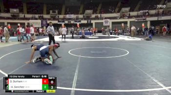 113 Elite Varsity Cons. Semi - Adonnis Sanchez, Coahulla Creek vs Dominick Durham, Archbishop Rummel