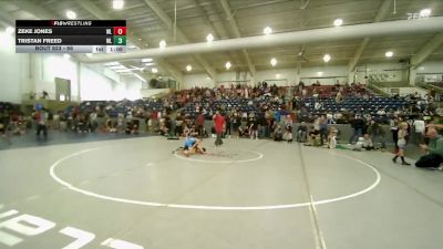 66 lbs Quarterfinal - Zeke Jones, Brothers Of Steel Wrestling vs Tristan Freed, Team Prestige Wrestling