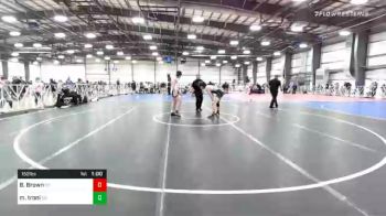 152 lbs Consolation - Benjamin Brown, UT vs Mark Troni, CO