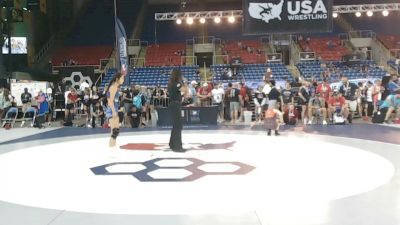 115 lbs Cons. Rd Of 64 - Addison Hunt, Texas vs Dayani Long, South Dakota
