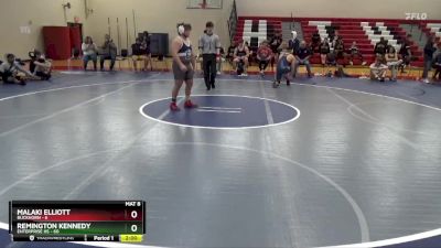 215 lbs Quarters & Wb (16 Team) - Malaki Elliott, Buckhorn vs Remington Kennedy, Enterprise HS