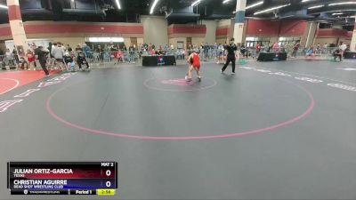 106 lbs Round 5 - Julian Ortiz-Garcia, Texas vs Christian Aguirre, Dead Shot Wrestling Club