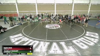 85 lbs Round 3 (4 Team) - Faith Rios, Idaho vs Makella Taggart, Mat Demons