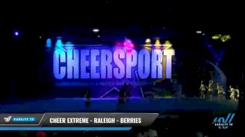 Cheer Extreme - Raleigh - Berries [2021 L4 Senior Coed - Medium Day 2] 2021 CHEERSPORT National Cheerleading Championship
