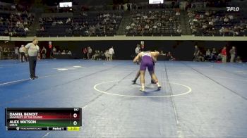 197 lbs Cons. Round 3 - Daniel Benoit, University Of The Ozarks vs Alex Watson, Loras