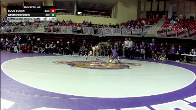 150 lbs Semis & 3rd Wb (16 Team) - Gavin Pedersen, Grand Island vs Bode Busch, Manhattan HS