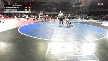 165 lbs Champ. Round 1 - Joseph Kalanui, Rio Linda vs Jackson Quintell, Oak Ridge