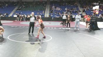 145 lbs Quarterfinal - Gabriella Ramos, Agawam vs Ellianna Williams, Ludlow