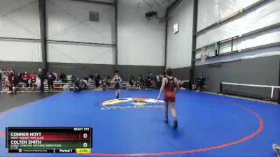 92 lbs Quarterfinal - Conner Hoyt, West Albany Mat Club vs Colten Smith, CNWC Concede Nothing Wrestling Club