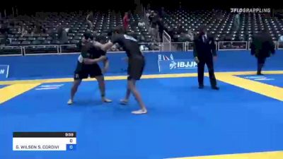 NICHOLAS JAMES RONAN vs GUILHERME WILSON S. CORDIVIOLA 2021 World IBJJF Jiu-Jitsu No-Gi Championship