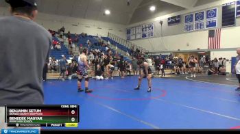 182 lbs Cons. Semi - Benedek Magyar, Irvine High School vs Benjamin Setum, Orange County Grappling