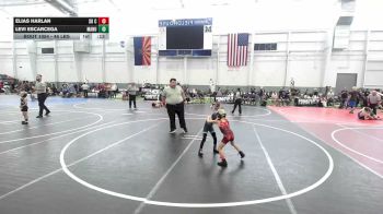 46 lbs 3rd Place - Elias Harlan, So Cal Hammers vs Levi Escarcega, Manu WC