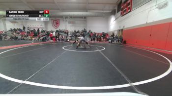 106 lbs Quarterfinal - Darris Todd, Green River vs Jenesis Naranjo, Delta