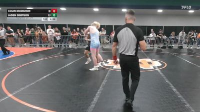 190 lbs Round Of 64 - Colin McMahon, IN vs Jaden Simpson, NJ