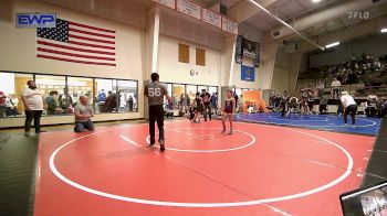 85 lbs Rr Rnd 4 - Joely Hunt, Vian Wrestling Club vs Nevaeh Davis, Black Fox Wrestling Club