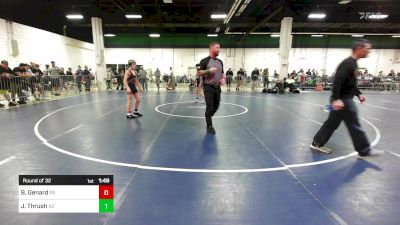 90 lbs Round Of 32 - Brady Genard, PA vs Jack Thrush, AZ