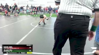 72 lbs Round 1 (6 Team) - David Abel, Team West Virginia Gold vs Elijah Hill, 84 Athletes