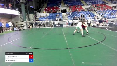 170 lbs Rnd Of 128 - Daniel Magayna, Iowa vs Mataeo Blessing, Illinois