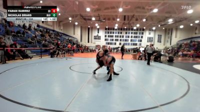 144 lbs Champ. Round 1 - Nicholas Brians, Mar Vista vs Fabian Ramirez, Otay Ranch