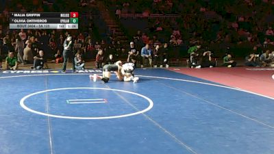 5A 125 lbs 1st Place Match - Malia Griffin, Melissa vs Olivia Ontiveros, El Paso Bel Air