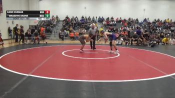 165 lbs Round 2 - Braedyn Drake, Muscatine vs Cash Vargas, Washington