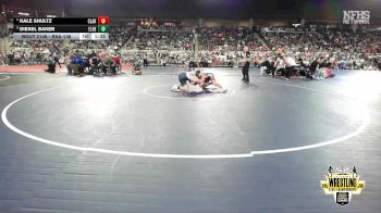 B5A-138 lbs Quarterfinal - Diesel Baker, El Reno vs Kale Shultz, Claremore