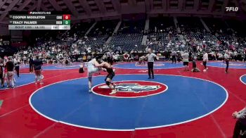 1A-165 lbs Cons. Round 3 - Tracy Palmer, Bremen vs Cooper Middleton, Christian Heritage