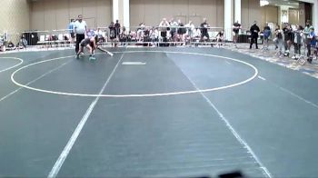 80 lbs Round Of 16 - Brooklyn Carter, Mat Demon WC vs Jetzabel Nava, Southwest Stallions WC