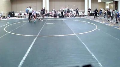 80 lbs Round Of 16 - Brooklyn Carter, Mat Demon WC vs Jetzabel Nava, Southwest Stallions WC