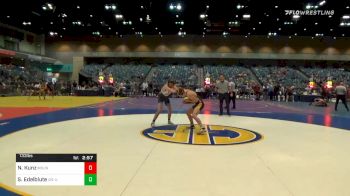 133 lbs Consolation - Nick Kunz, Montana-Northern vs Samuel Edelblute, UN-Utah Valley